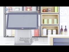 Sistem POS Android Dual Capacitive Mesin Penagihan Android Pos Kasir Daftar